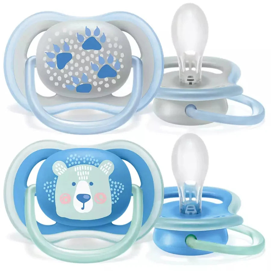 Philips Avent Ultra Air Freeflow Soother Deco 6-18m 2pcs Assorted - SCF085/06