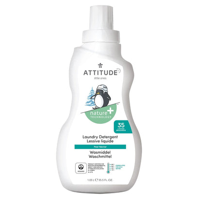 Attitude Little Ones Laundry Detergent - Pear Nectar - 35 Loads 1.05L
