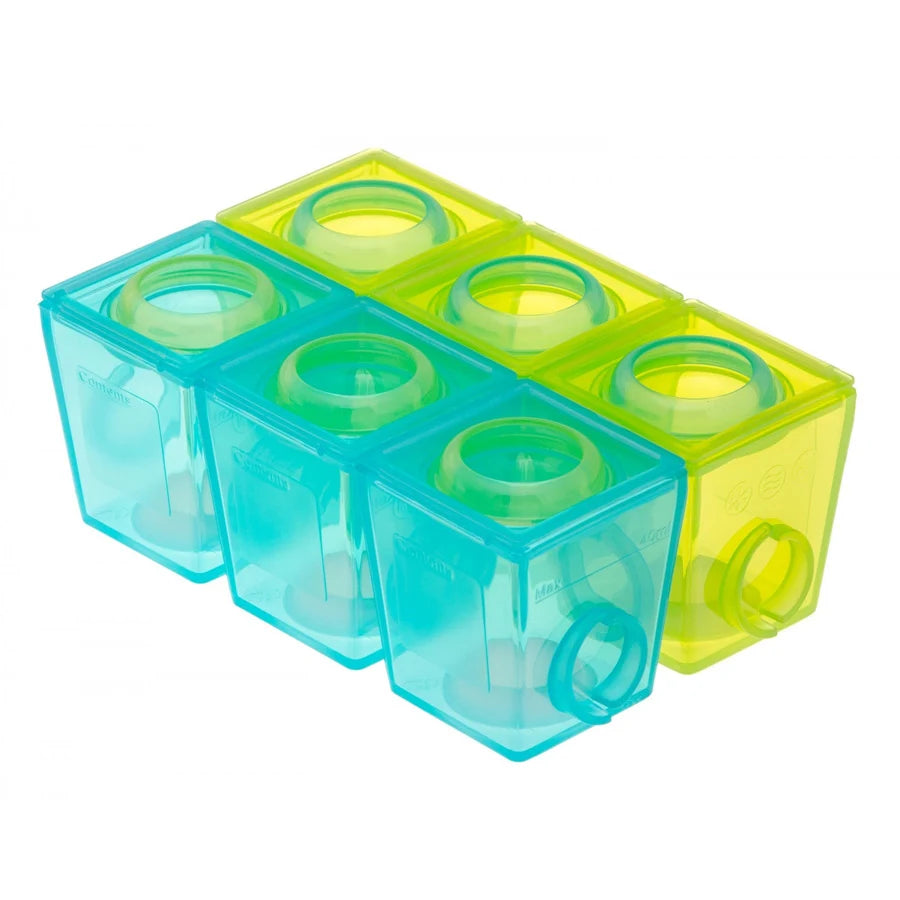 Brother Max - 1st Stage Weaning Pots (Blue/ Green)