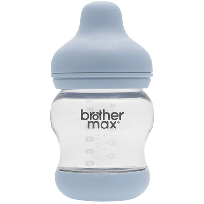 Brother Max PP Anti-Colic Feeding Bottle 160ml/5oz + S Teat (Blue)