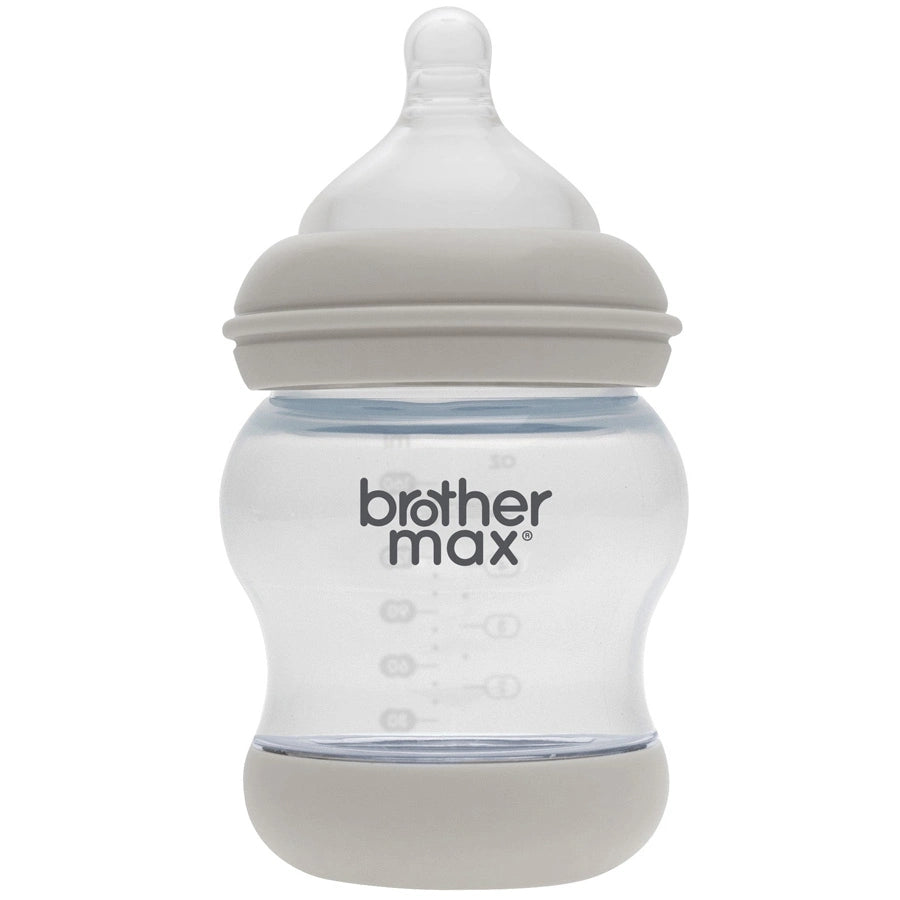 Brother Max - PP Anti-Colic Feeding Bottle 160ml/5oz + S Teat (Grey)