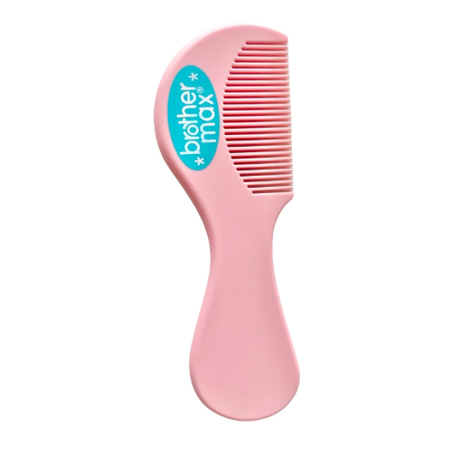 Brother Max - Super Soft,Smooth Brush Bristles & Comb (Pink) Brother Max - Super Soft,Smooth Brush Bristles & Comb (Pink)