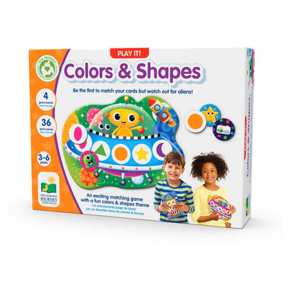 The Learning Journey  Play It! Game- Colors & Shapes