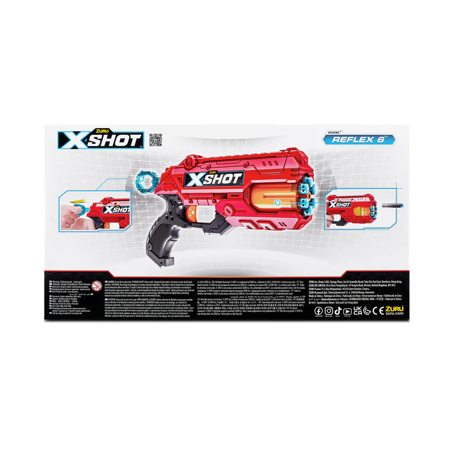 X-Shot Excel Reflex-6 (16Darts) X-Shot Excel Reflex-6 (16Darts)