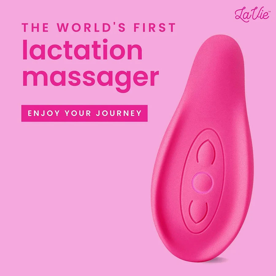 Lavie - Lactation Massager (Rose)