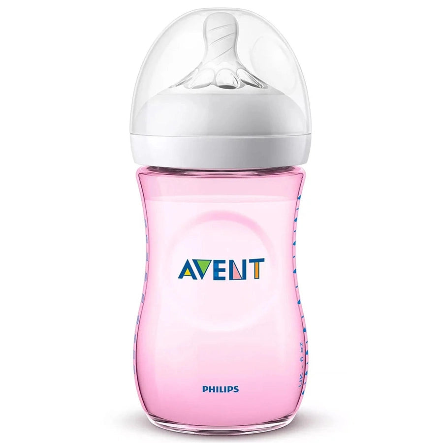 Philips Avent Natural 2.0 Bottle 260ml x 2 (Pink) - SCF034/27