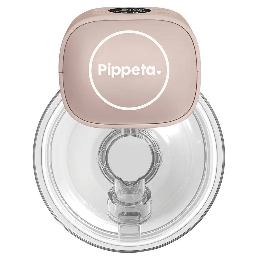 Pippeta LED Wearable Hands Free Breast Pump (Ash Rose) (Single)