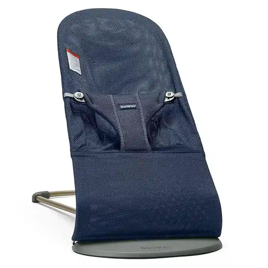 BabyBjorn  Bouncer Bliss, Navy Blue, Mesh