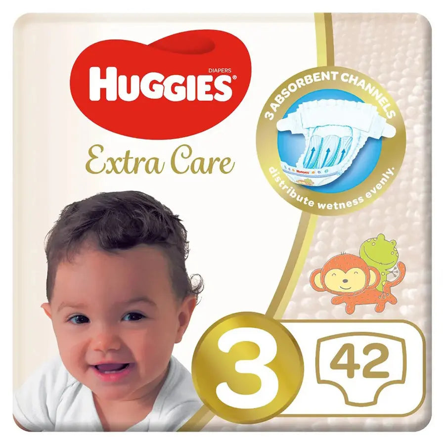Huggies Diaper Extra Care Value Pack  (Size 3)