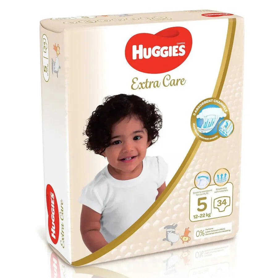 Huggies Diaper Extra Care Value Pack  (Size 5)