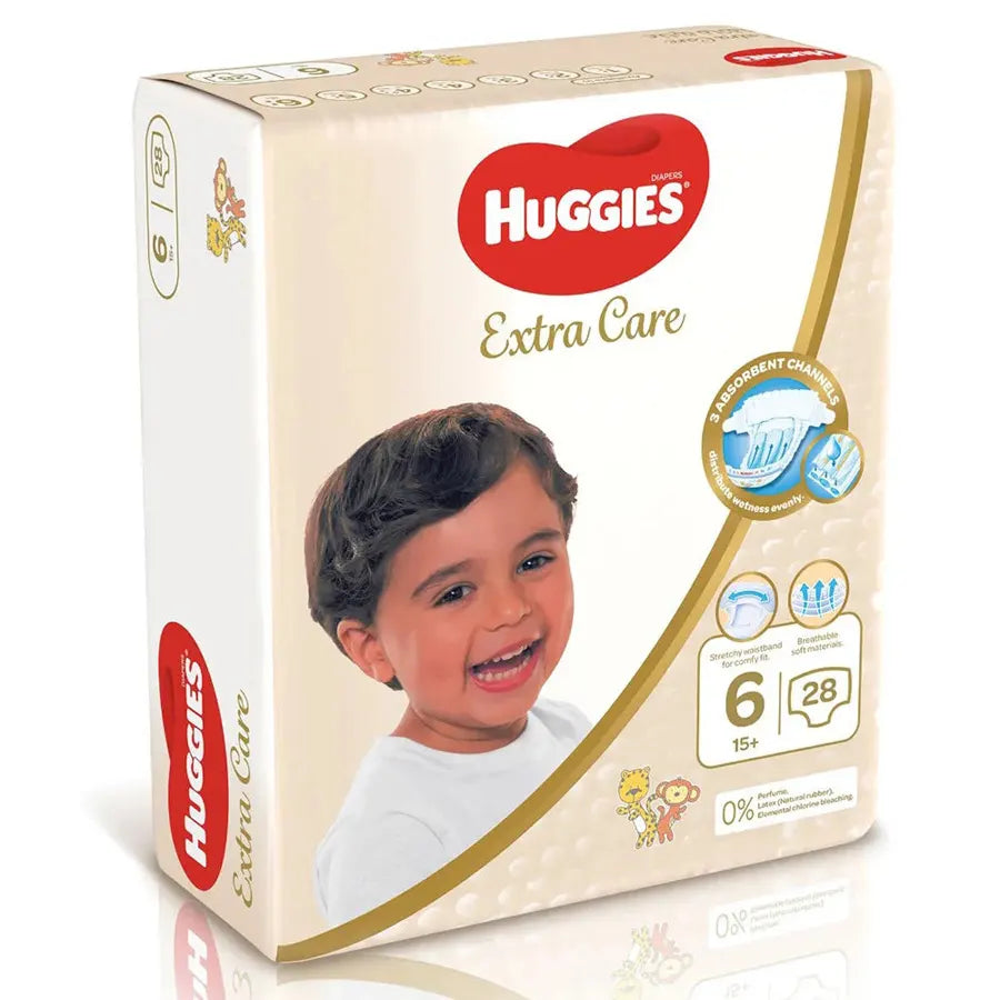 Huggies Diaper Extra Care Value Pack  (Size 6)