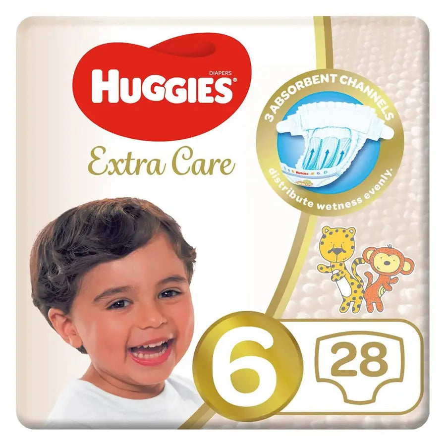 Huggies Diaper Extra Care Value Pack  (Size 6)