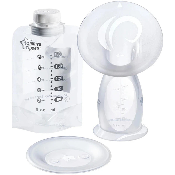 Tommee Tippee Silicone Manual Breast Pump