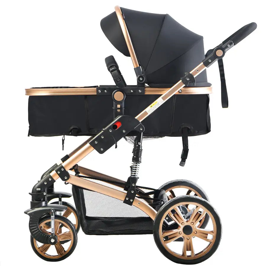 Teknum 3 in 1 Pram stroller (Black)