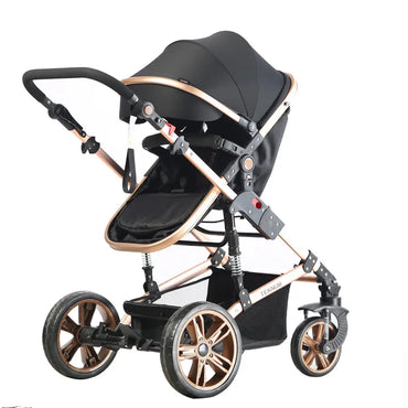 Teknum 3 in 1 Pram stroller (Black)