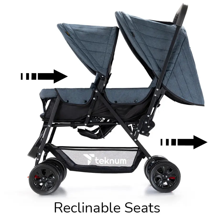Teknum Double Baby Stroller