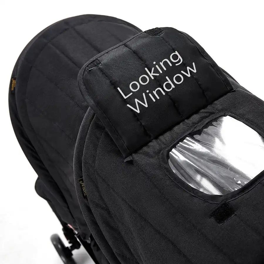 Teknum Double Baby Stroller (Black)