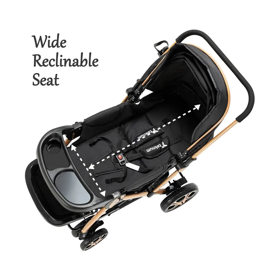 Teknum Reversible Trip 2 Stroller (Black)