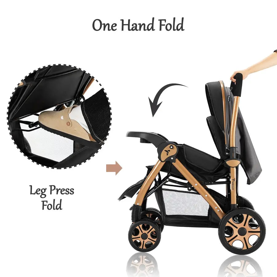 تيكنوم ريفيرسيبل تريب ٢ سترولير (رمادي)