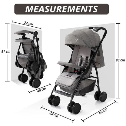 Teknum Trip Plus Stroller (Grey)