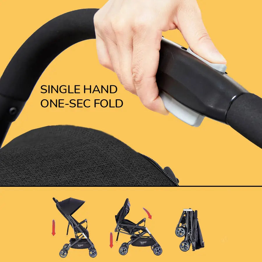 Teknum Yoga Lite Stroller (Black)