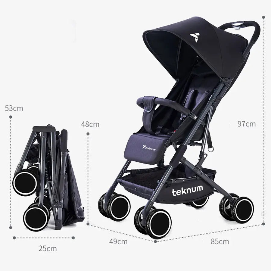 Teknum Yoga Lite Stroller (Black)