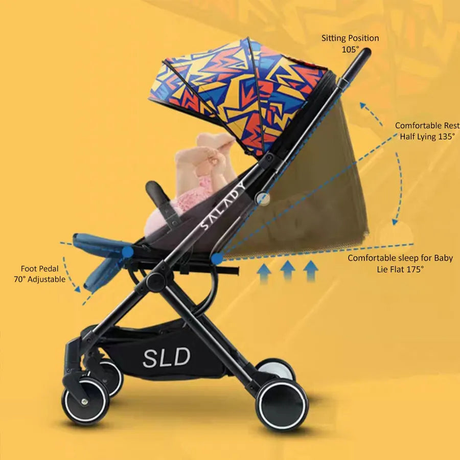 Travel Lite Stroller - SLD by Teknum (Piccaso)