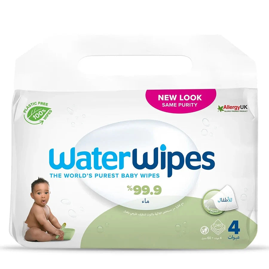 WaterWipes صابون التوت 240 (خالية من البلاستيك) WaterWipes صابون التوت 240 (خالية من البلاستيك)