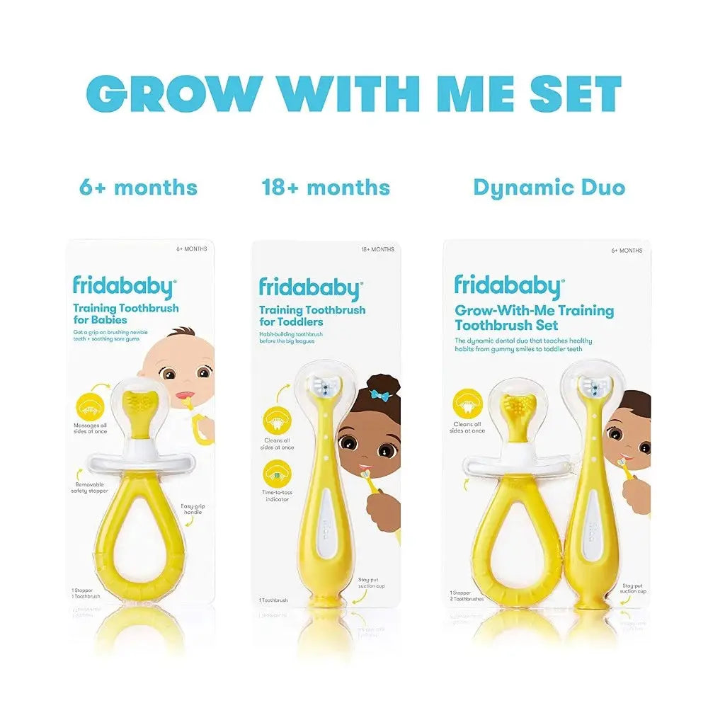 Fridababy -Grow-With-Me Training Toothbrush Set