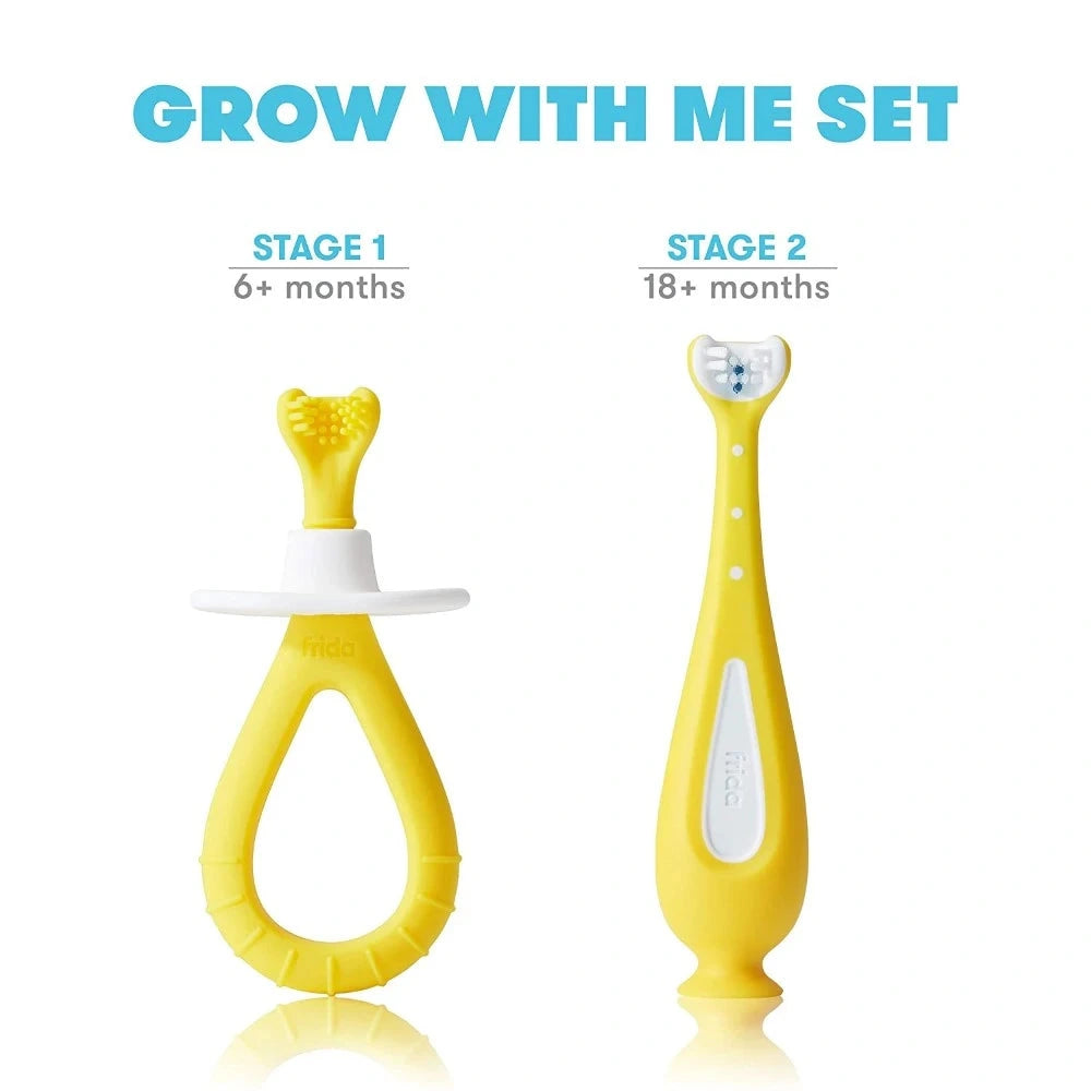 Fridababy -Grow-With-Me Training Toothbrush Set