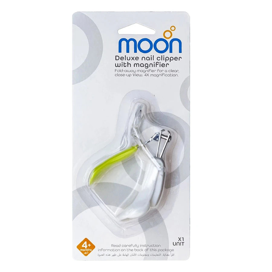 Moon Deluxe Nail Clipper With Magnifier