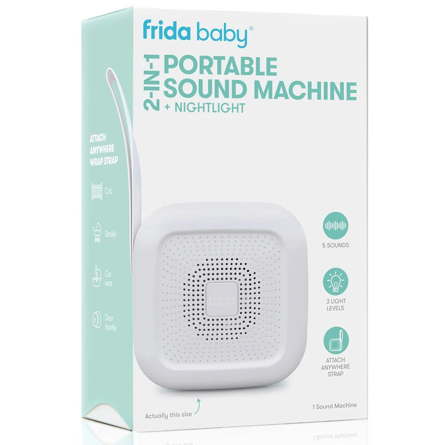 جهاز صوت محمول 2 في 1 من Frida Baby + ضوء ليلي - USB Type C جهاز صوت محمول 2 في 1 من Frida Baby + ضوء ليلي - USB Type C