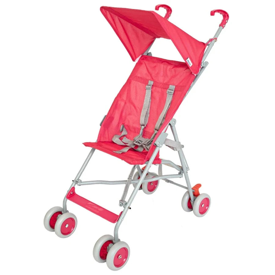 Moon - Jet-Light Weight/Compact Fold Buggy Stroller (Red)