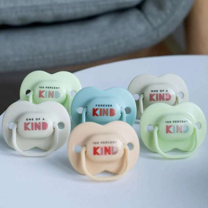 Tommee Tippee  Anytime Soother, Be Kind, Pack of 6, (0-6 months)