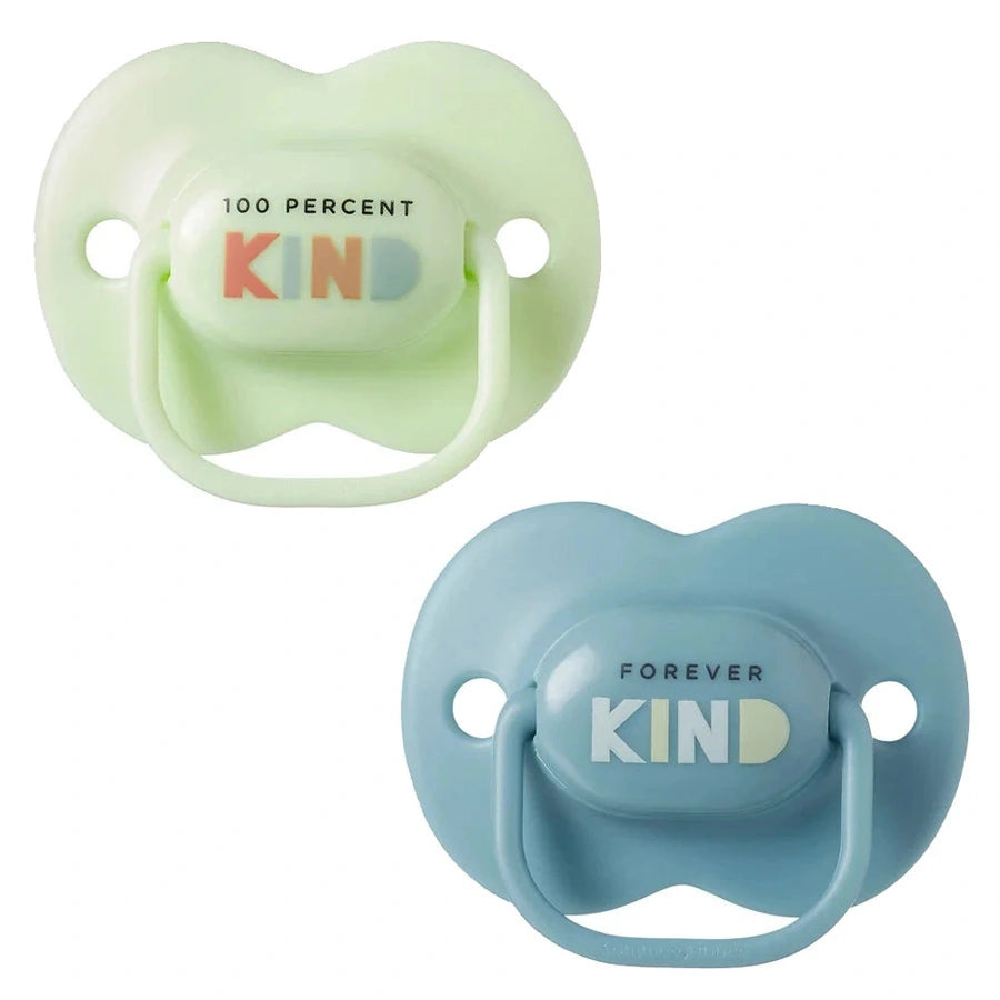 Tommee Tippee  Anytime Soother, Be Kind, Pack of 2, (6-18 months)