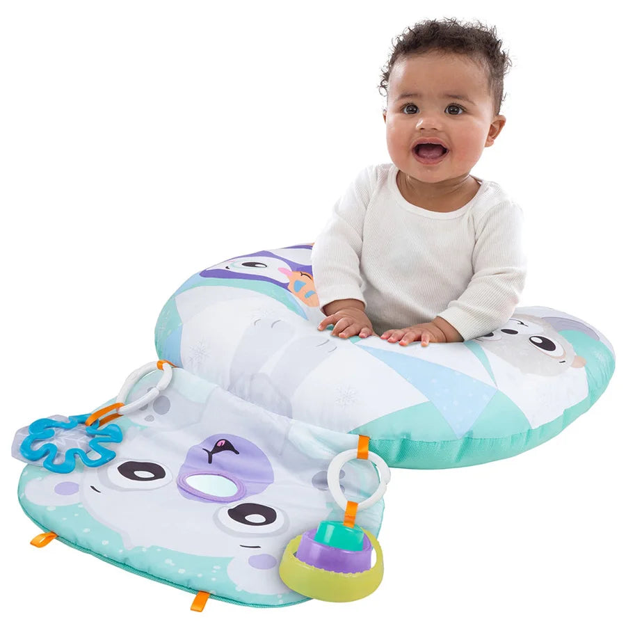 وسادة الأنشطة على البطن من Playgro Polar Pals وسادة الأنشطة على البطن من Playgro Polar Pals