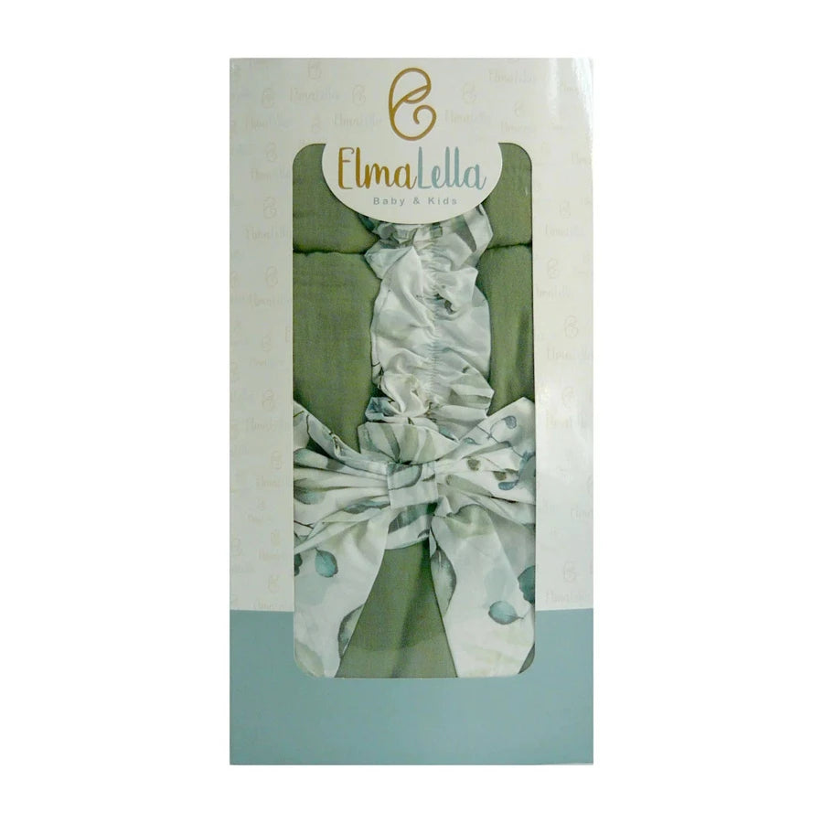 Elmalella Cassia Newborn Cocoon/Hat (Glade)