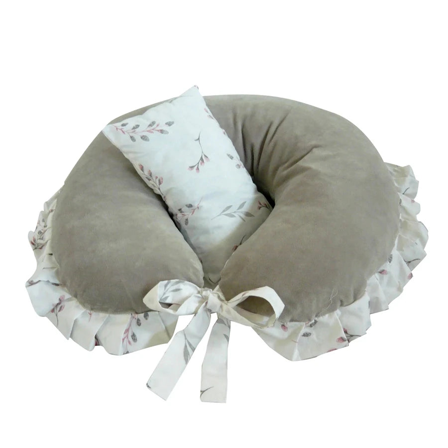 Olivia Breastfeeding Pillow (Stone)