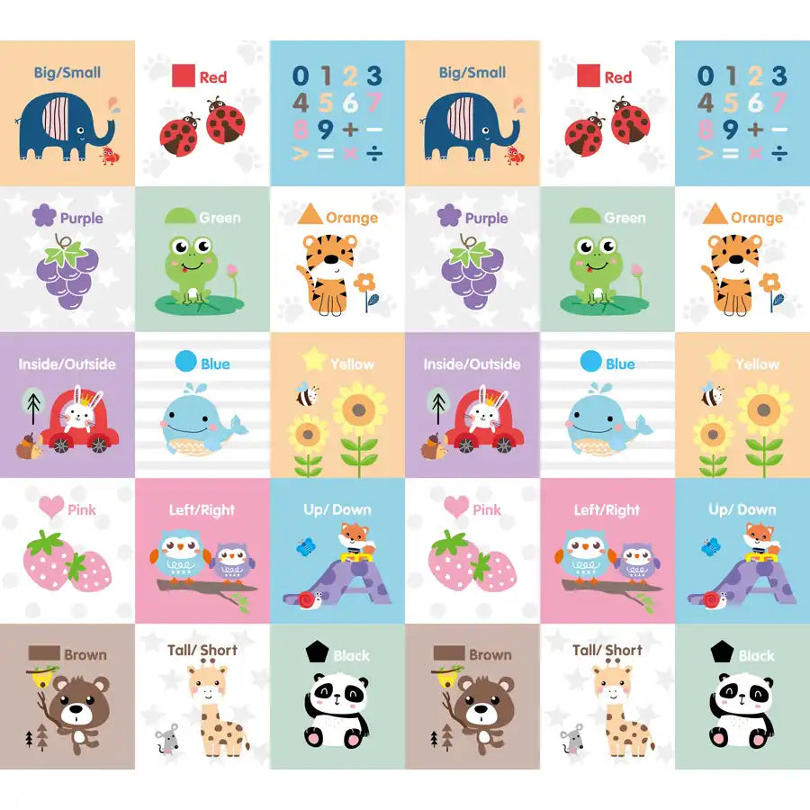 Little Angel Folding Mat Double Sided - Elephant