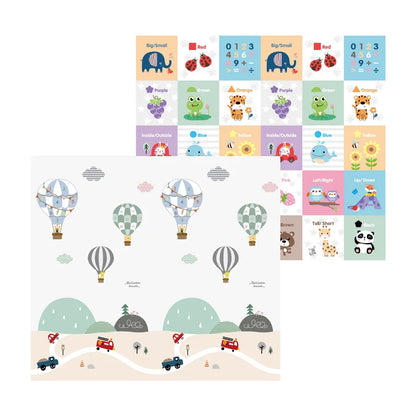 Little Angel Folding Mat Double Sided - Balloons