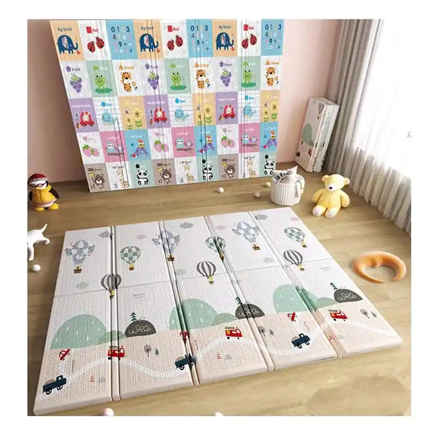 Little Angel Folding Mat Double Sided - Balloons