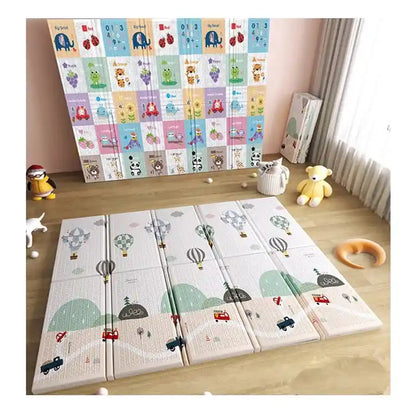 Little Angel Folding Mat Double Sided - Balloons