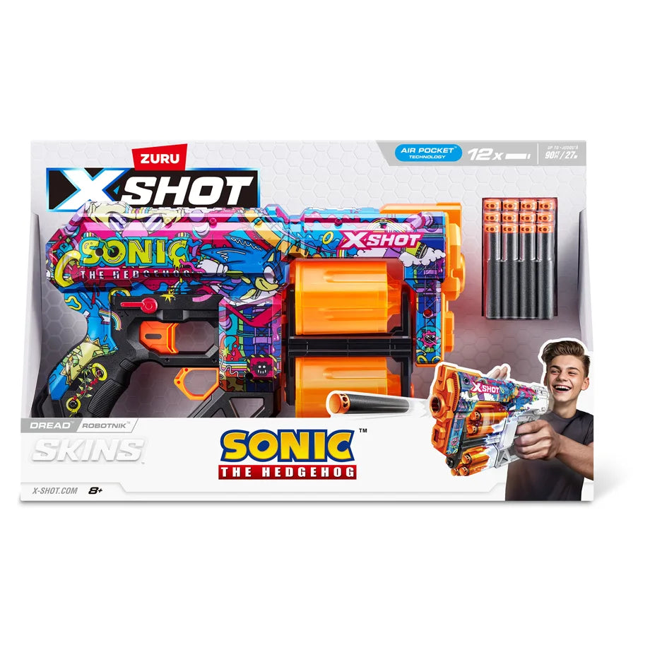 ZURU Xshot-Skins-Dread S2 (Sonic)Robotnik