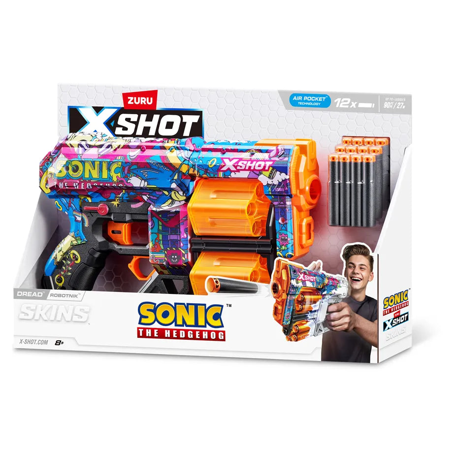 ZURU Xshot-Skins-Dread S2 (Sonic)Robotnik