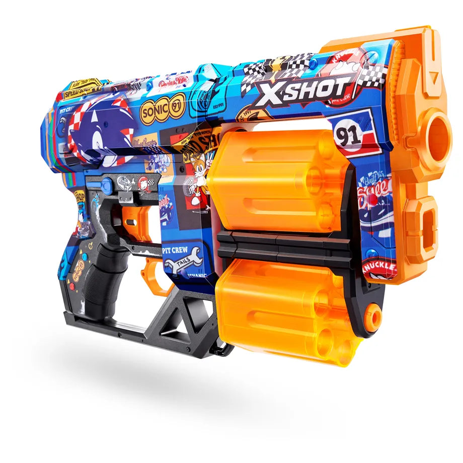 ZURU Xshot-Skins-Dread S2 (Sonic)Race Team
