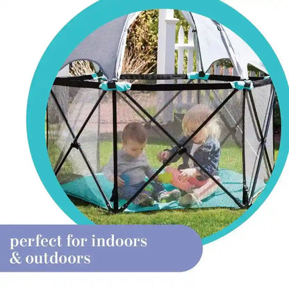 Summer Pop N Play Deluxe Portable Playard
