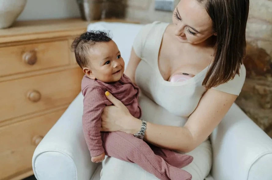 Pippeta - LED Wearable Hands Free Breast Pump (Ash Rose)