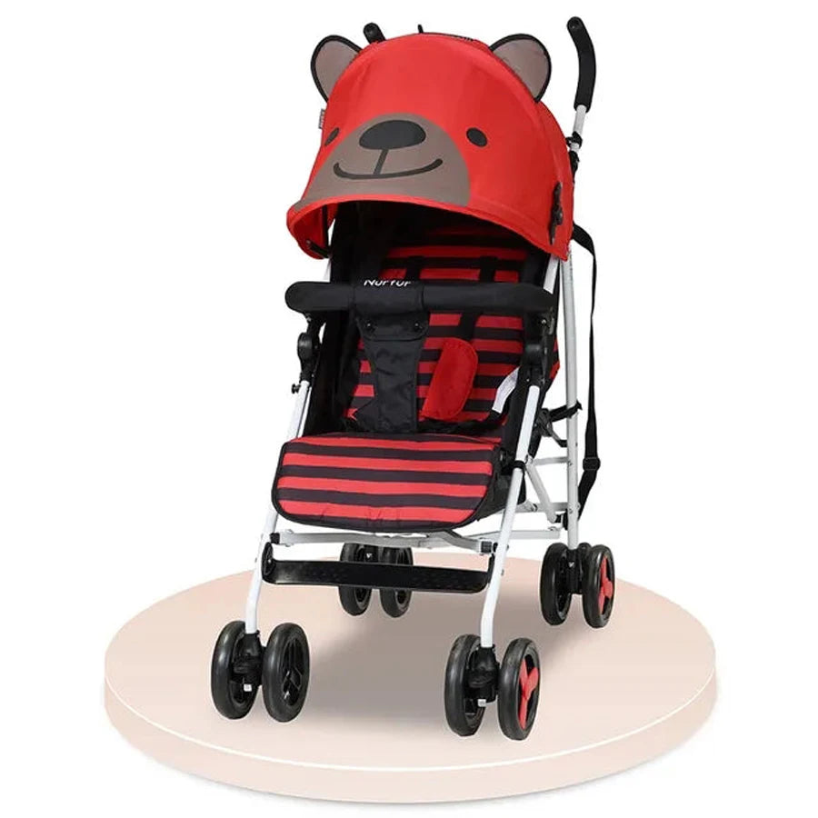 Nurtur - Luca Bear Lightweight Stroller (Red)