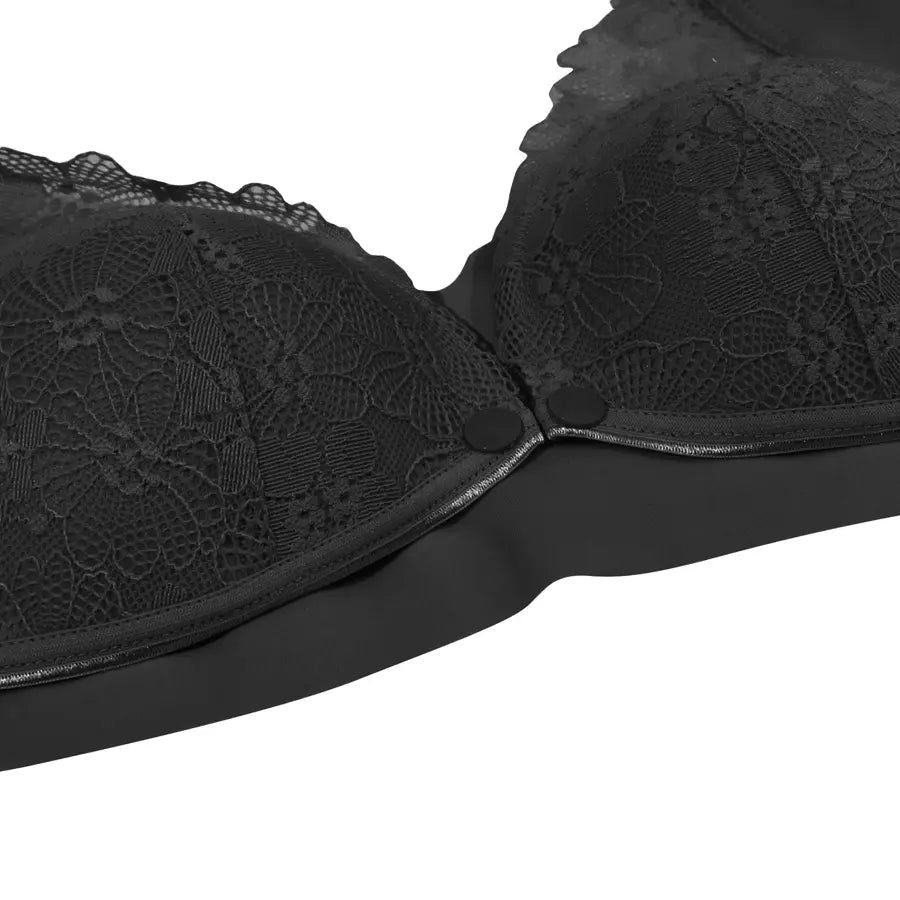 حمالة صدر Okus Pretty Lace للأمومة والرضاعة الطبيعية - (أسود) حمالة صدر Okus Pretty Lace للأمومة والرضاعة الطبيعية - (أسود)