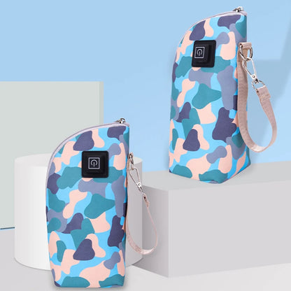Little Story Portable Insulated Milk Bottle Warmer Bag with USB